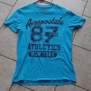 Light blue aeropostale t shirt